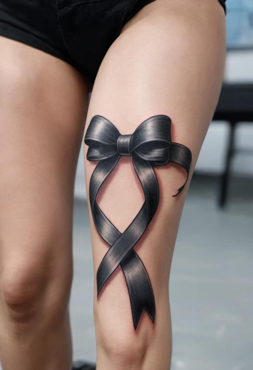 Ribbon Tattoo, On 123