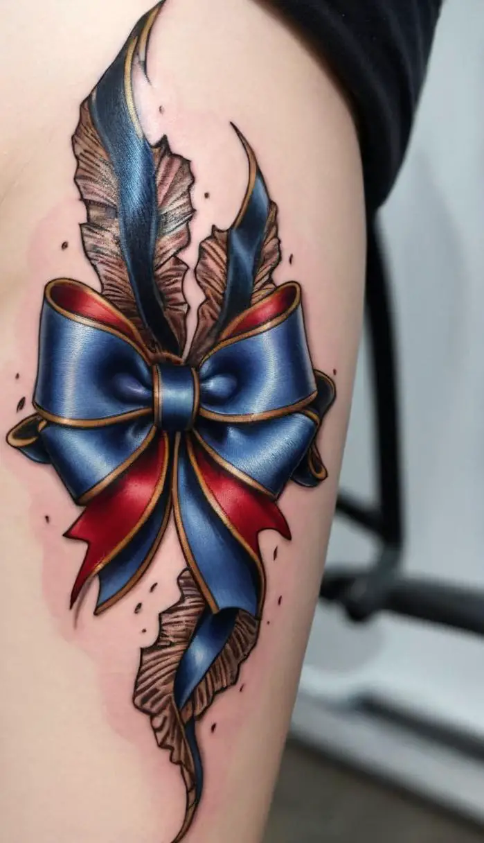 Ribbon Tattoo, On 128