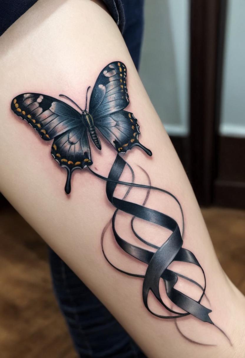 Ribbon Tattoo, On 142