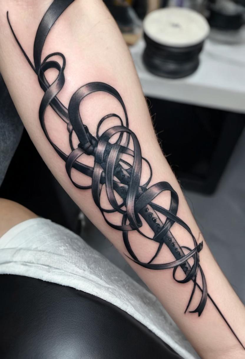 Ribbon Tattoo, On 143