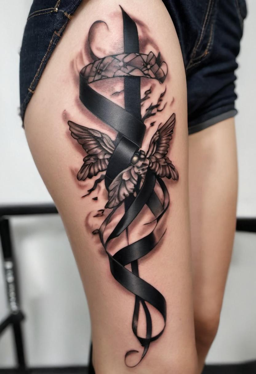 Ribbon Tattoo, On 151