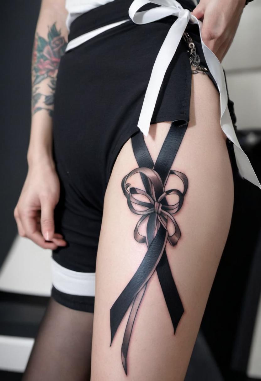 Ribbon Tattoo, On 155