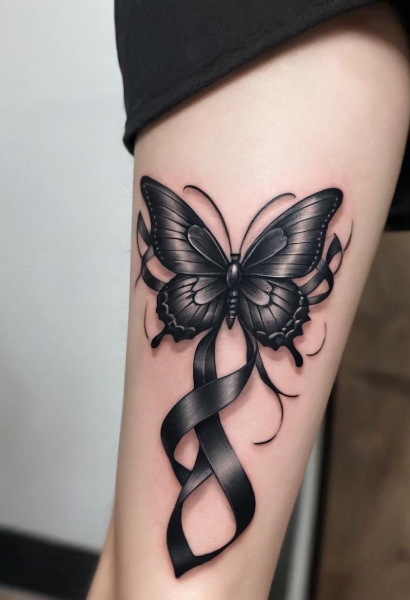 Ribbon Tattoo, On 157