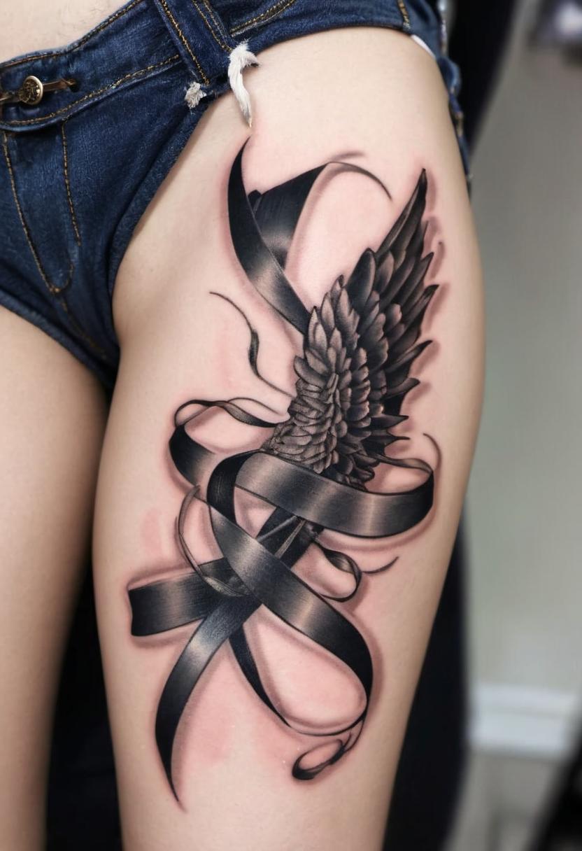 Ribbon Tattoo, On 172