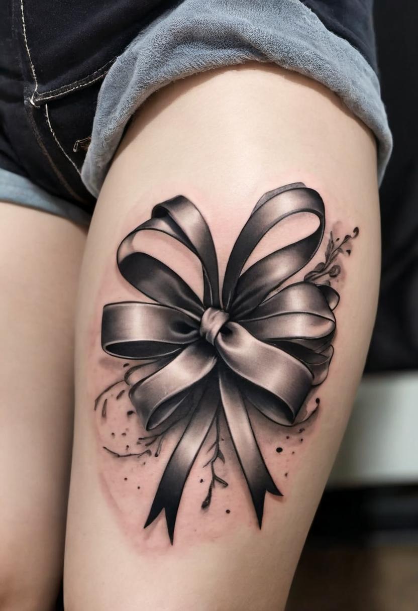 Ribbon Tattoo, On 176