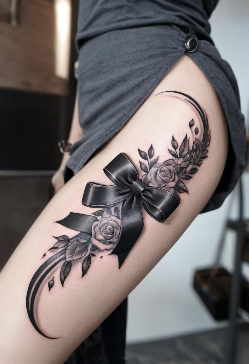 Ribbon Tattoo, On 24