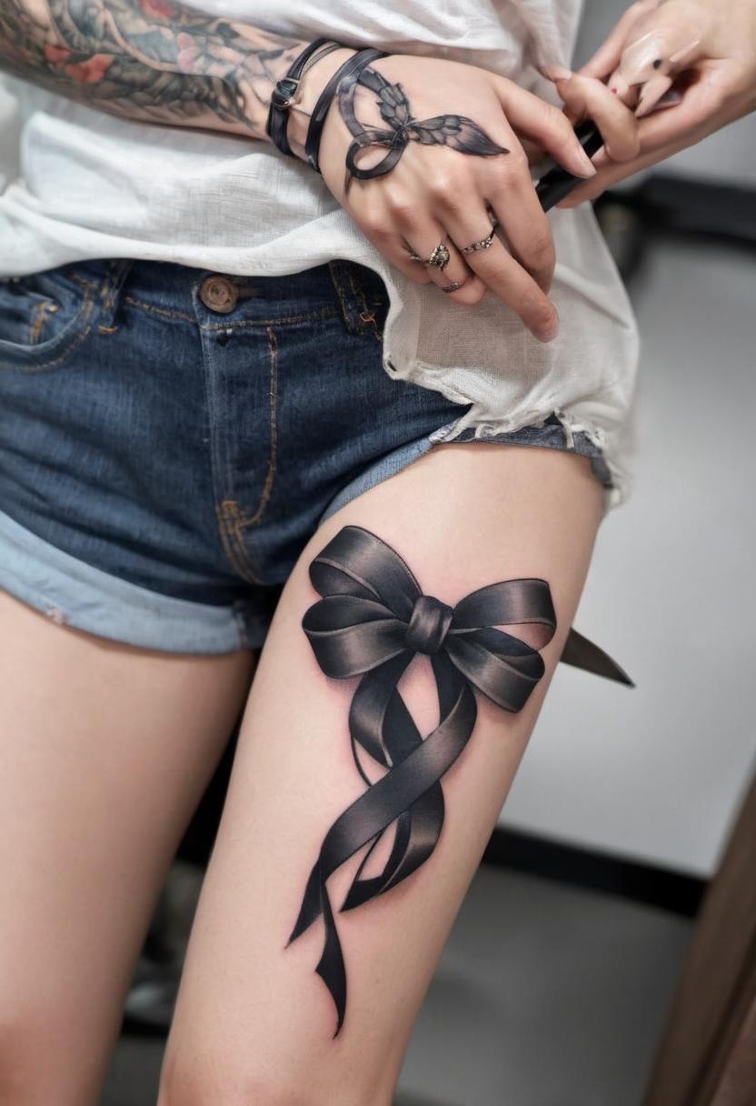 Ribbon Tattoo, On 27