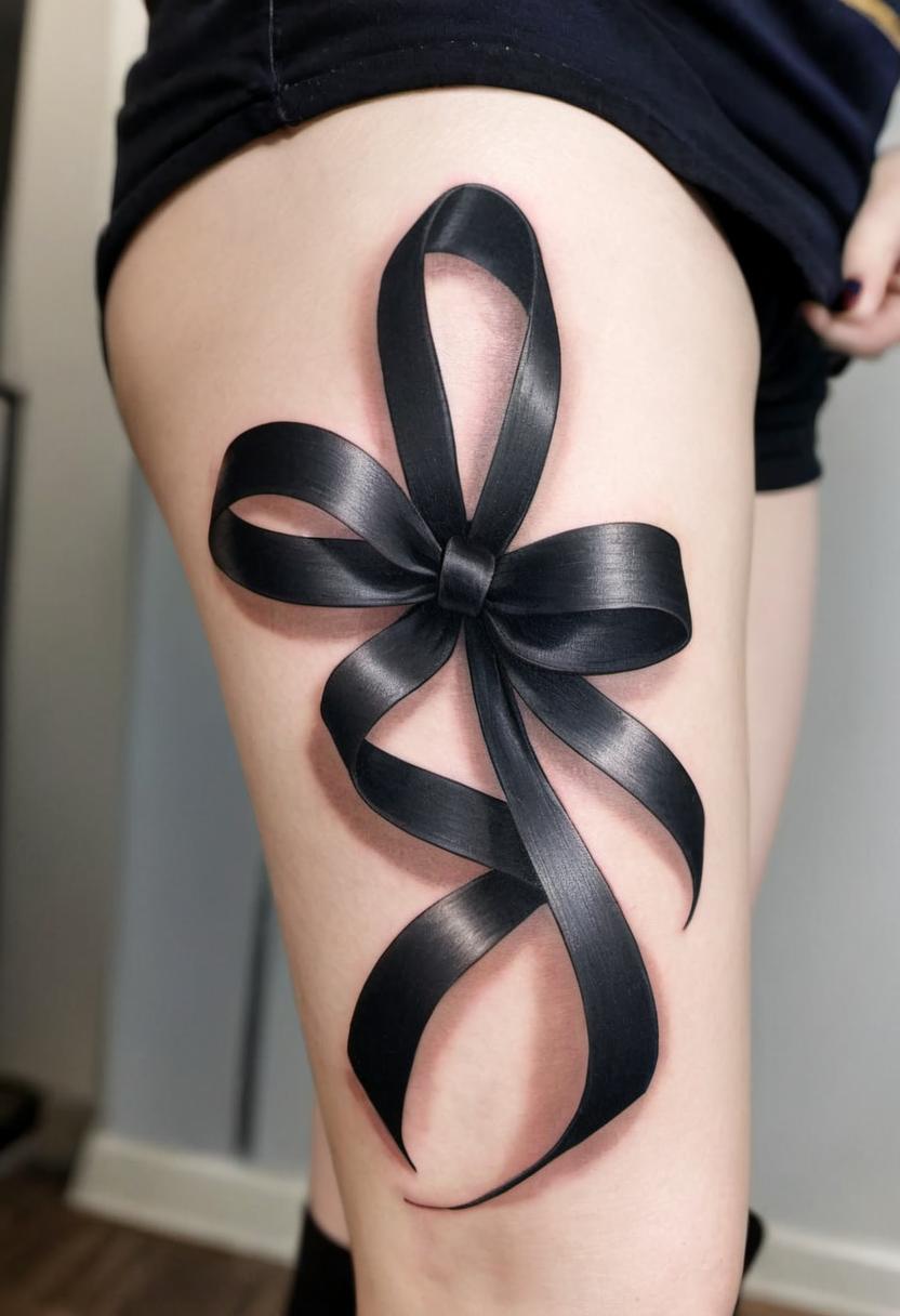 Ribbon Tattoo, On 3