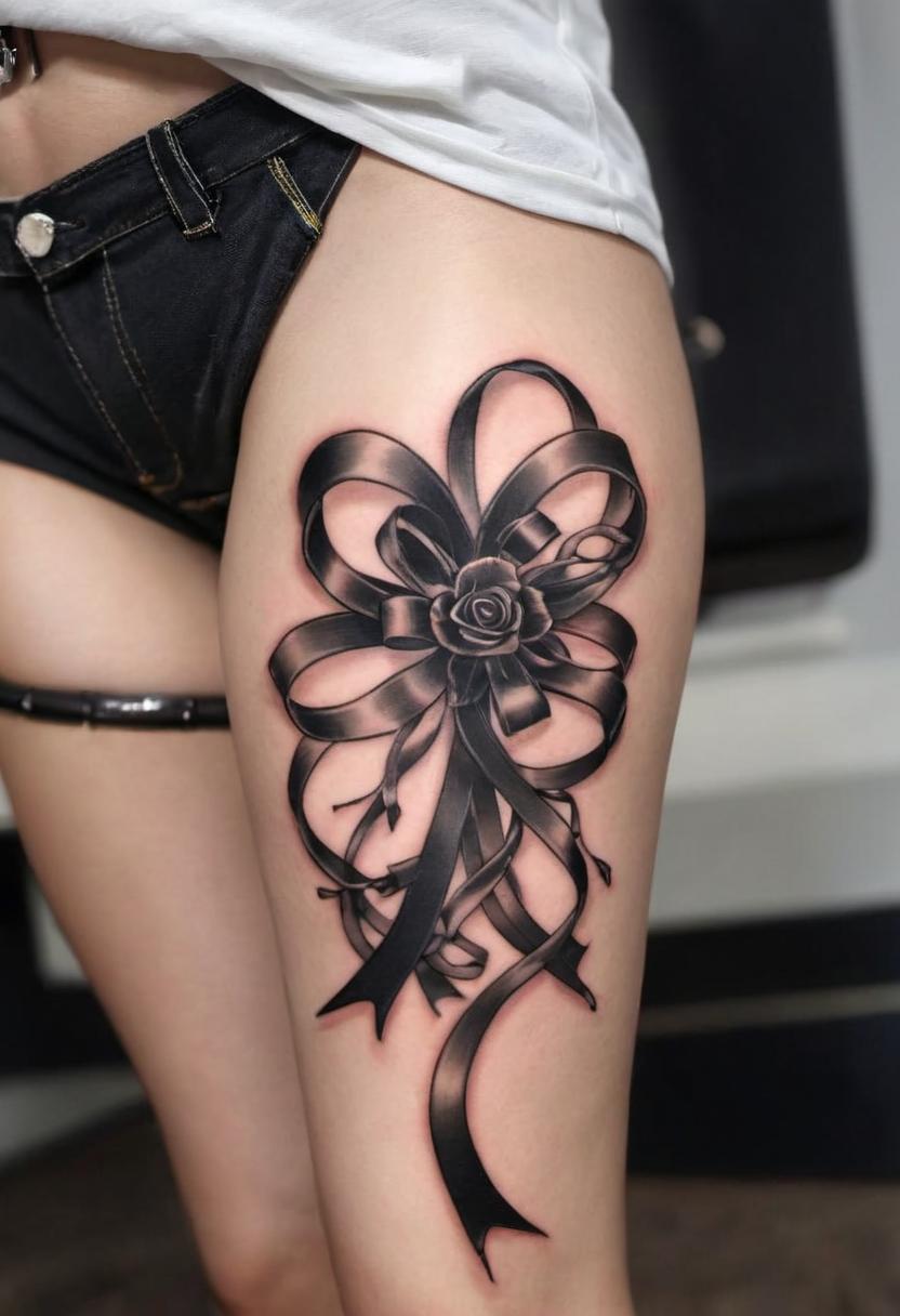 Ribbon Tattoo, On 30