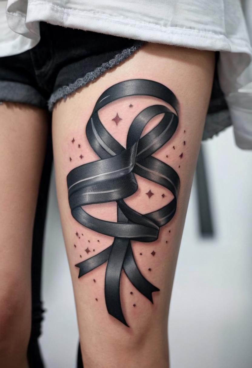 Ribbon Tattoo, On 32