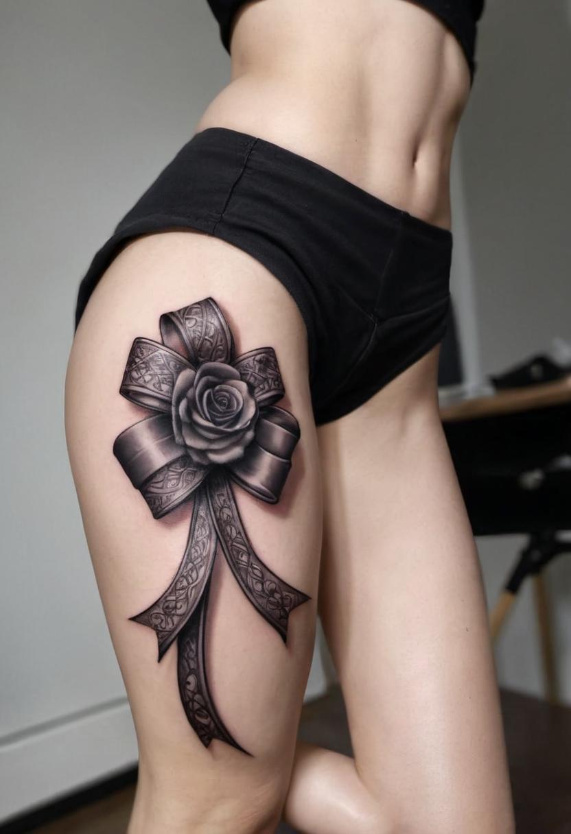 Ribbon Tattoo, On 35