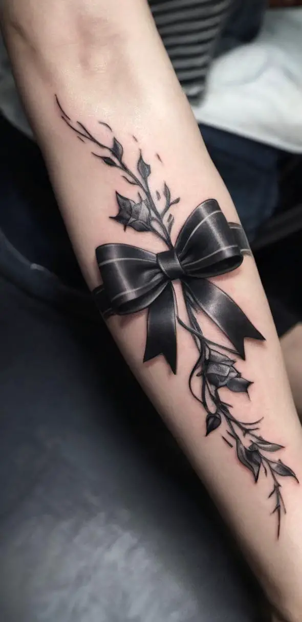 Ribbon Tattoo, On 4