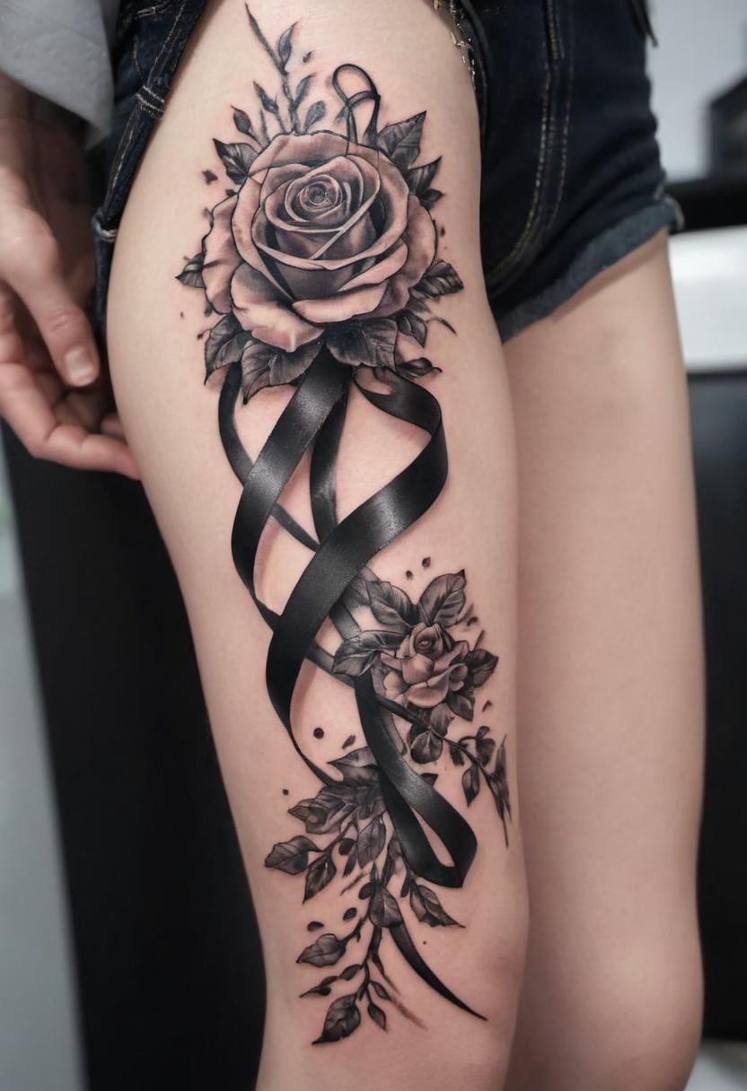 Ribbon Tattoo, On 43