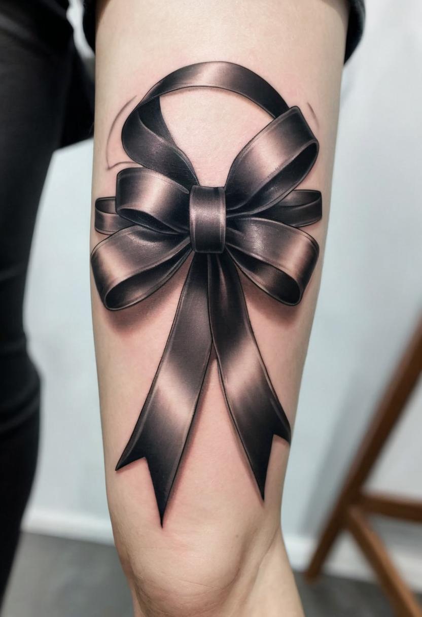 Ribbon Tattoo, On 44