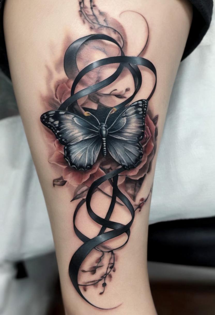 Ribbon Tattoo, On 50