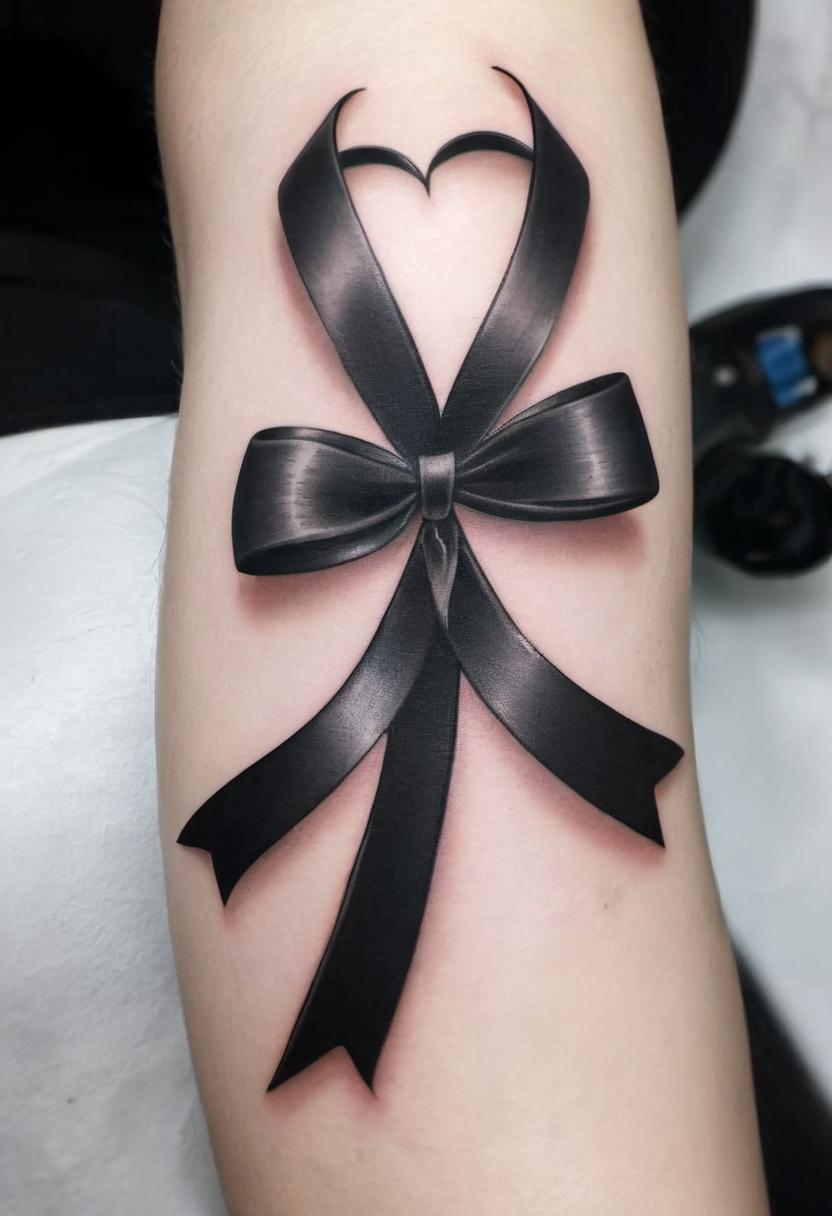 Ribbon Tattoo, On 60