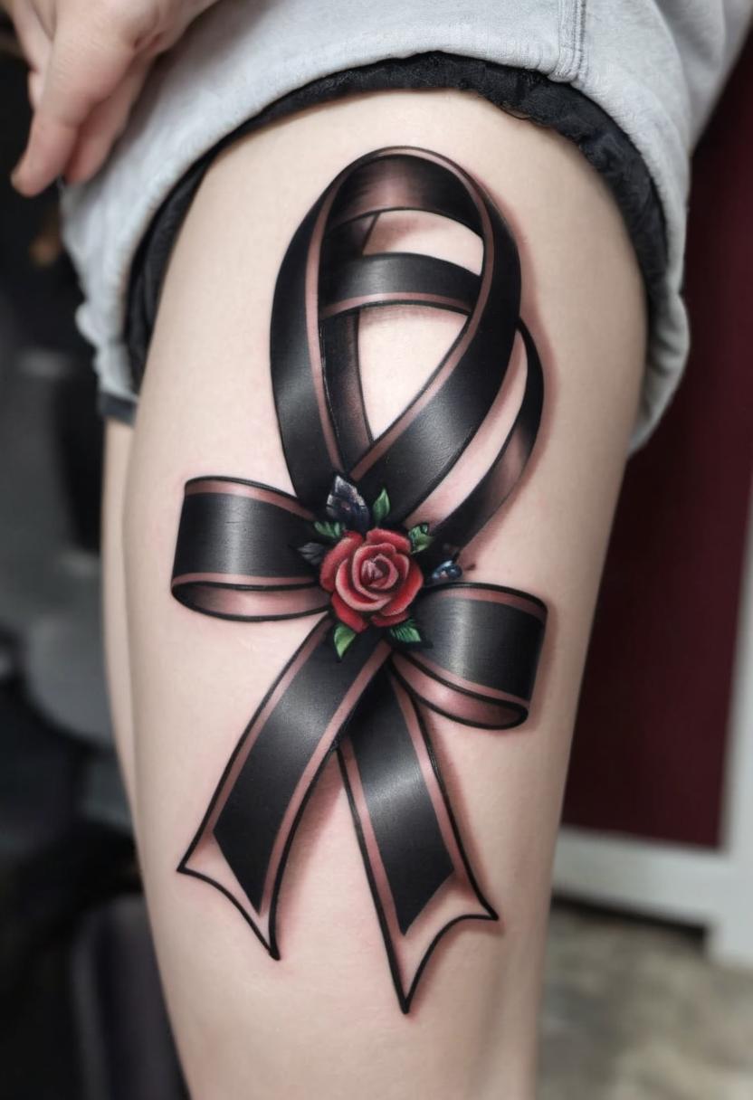 Ribbon Tattoo, On 61