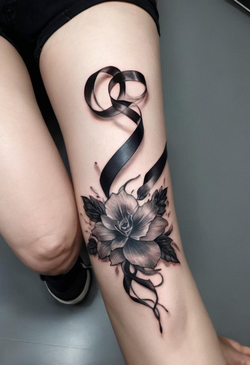 Ribbon Tattoo, On 69