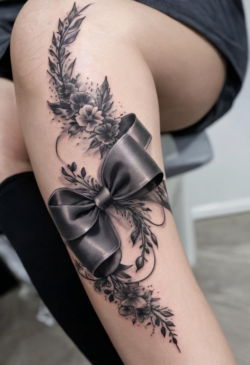 Ribbon Tattoo, On 70