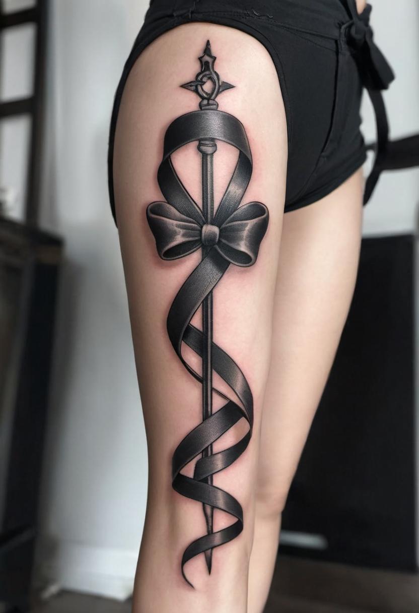 Ribbon Tattoo, On 74