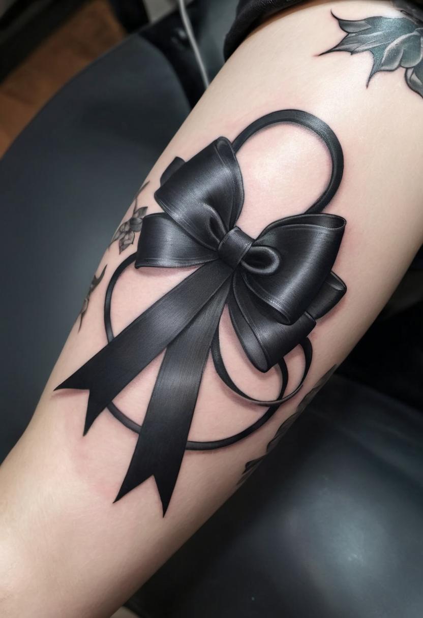 Ribbon Tattoo, On 76