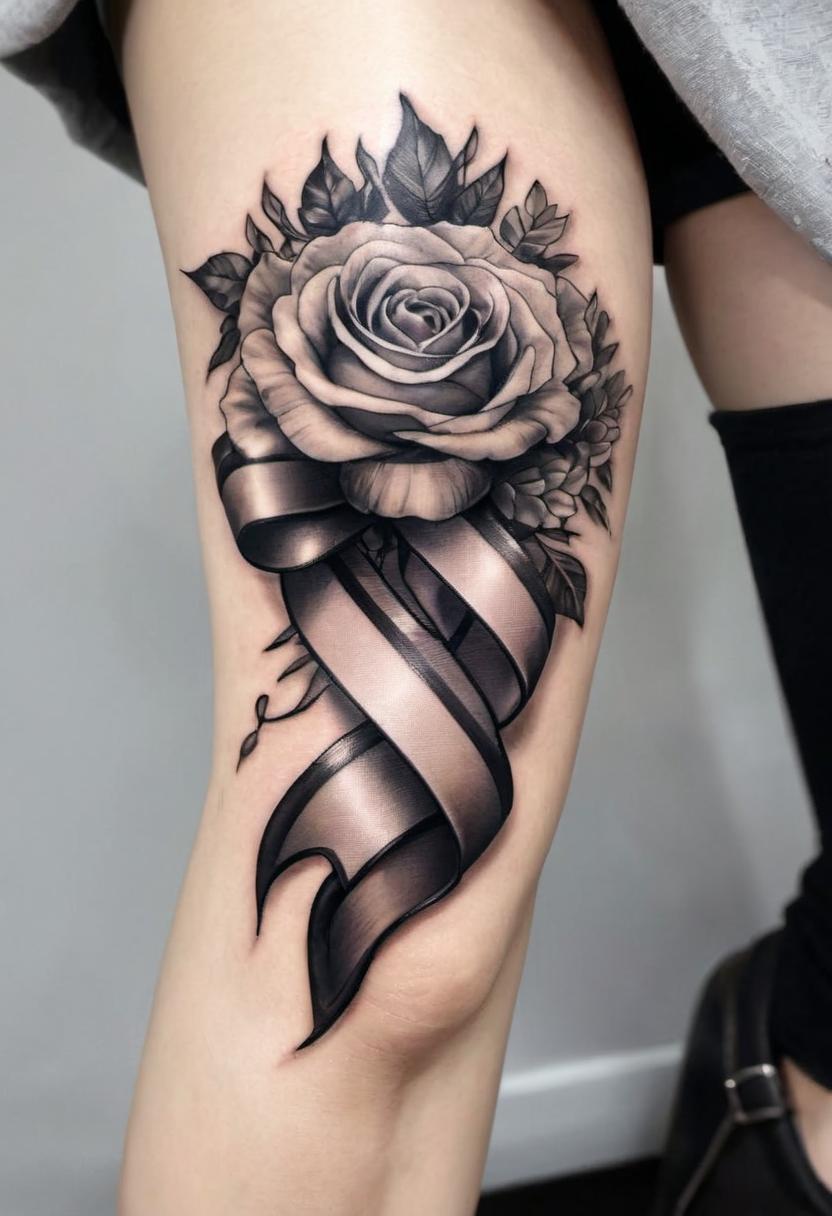 Ribbon Tattoo, On 82