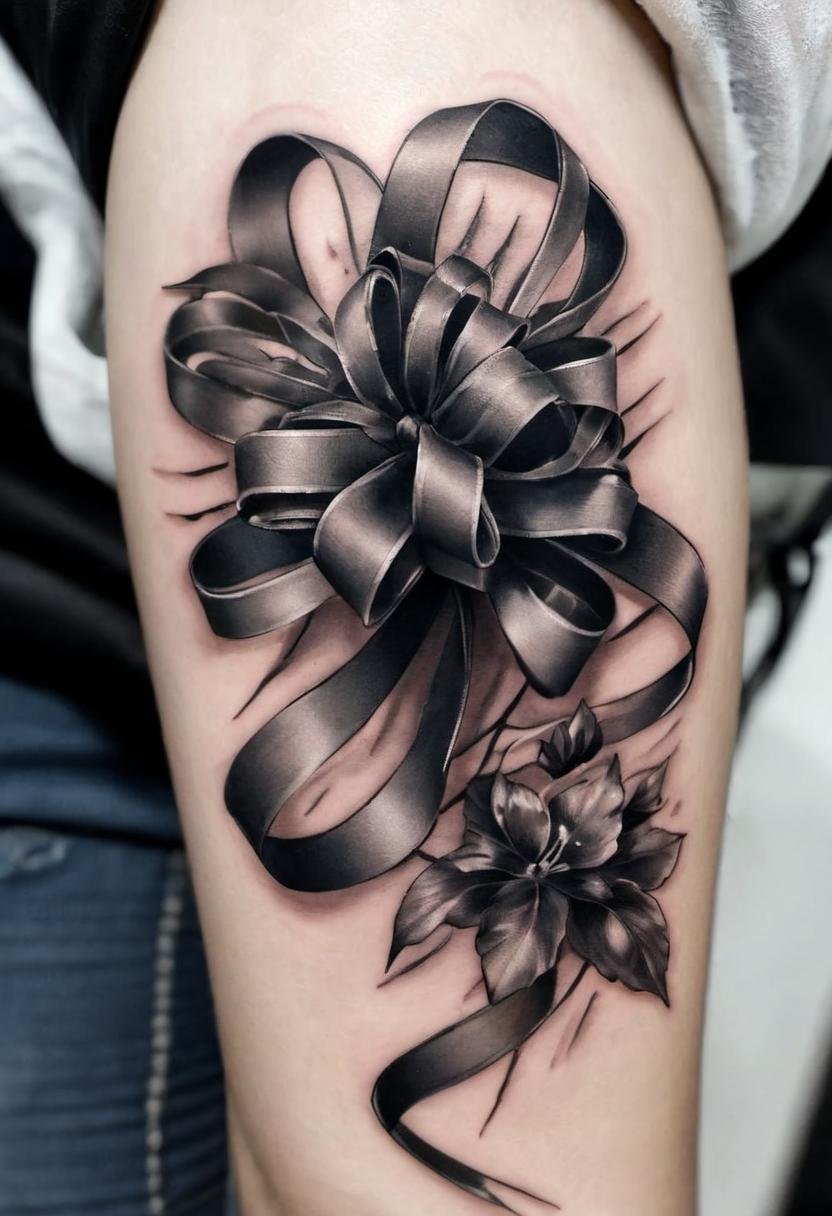 Ribbon Tattoo, On 9