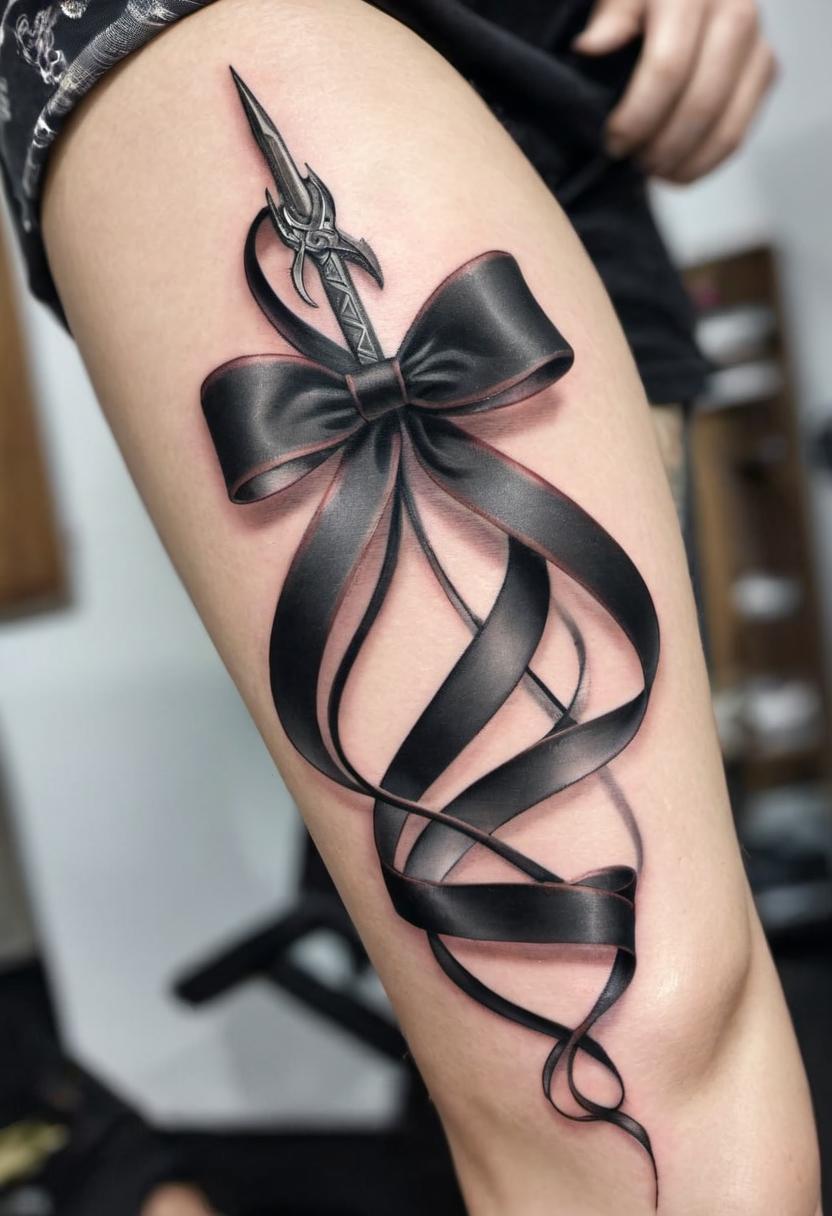 Ribbon Tattoo, On 92