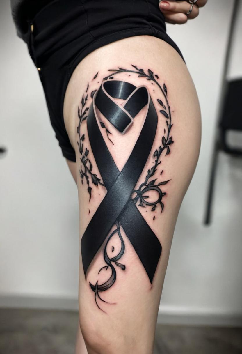 Ribbon Tattoo, On 93