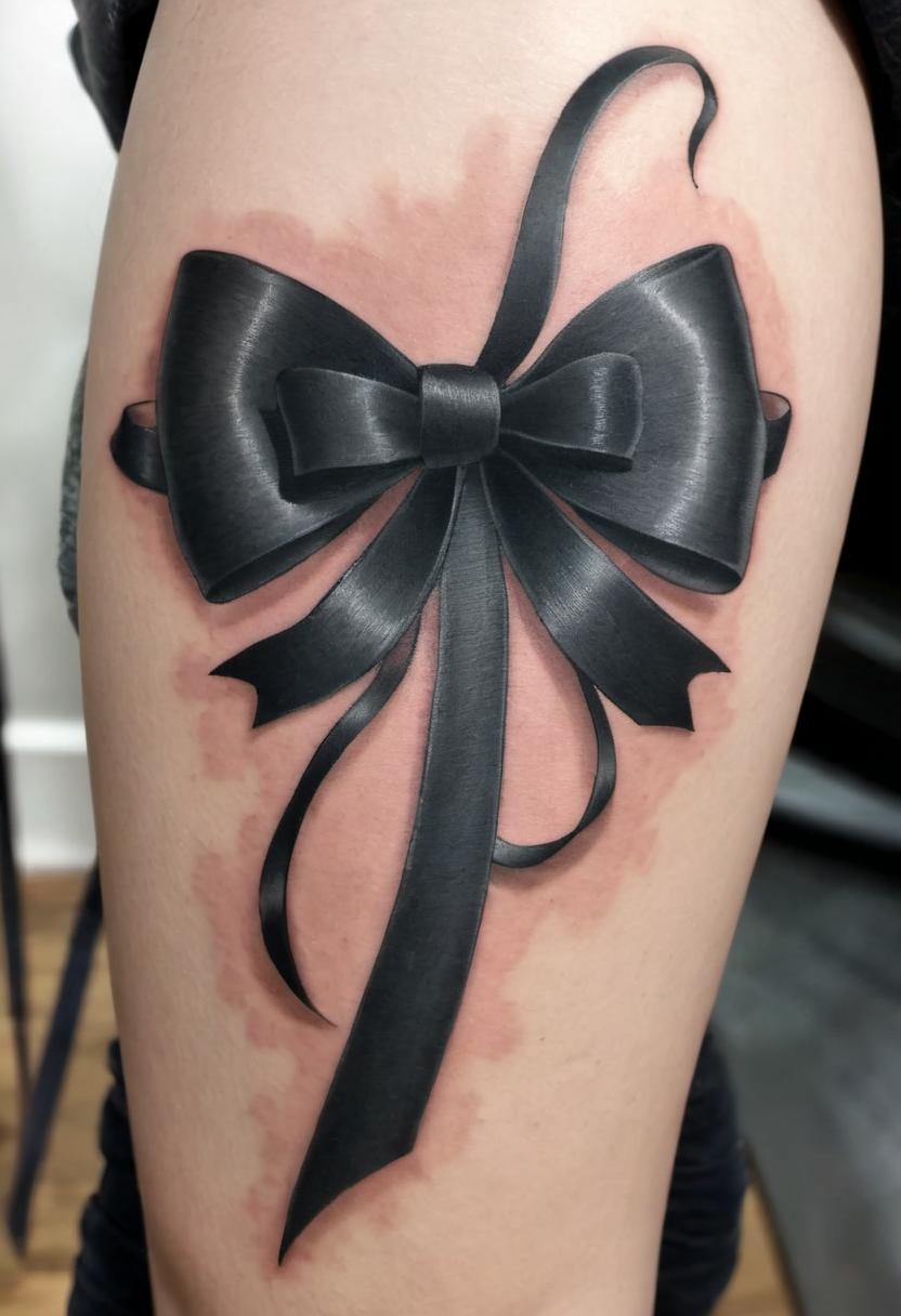 Ribbon Tattoo, On 95