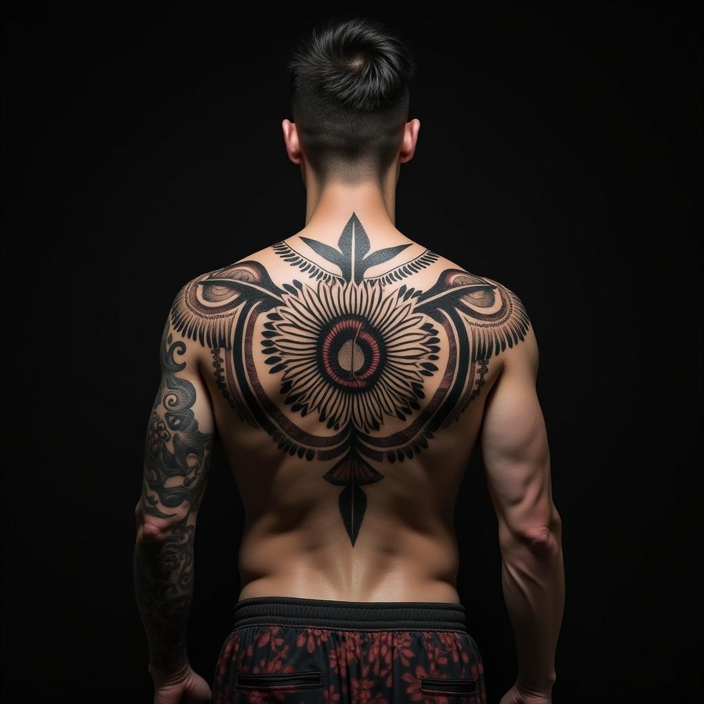 Samoan Tattoo On Back 1