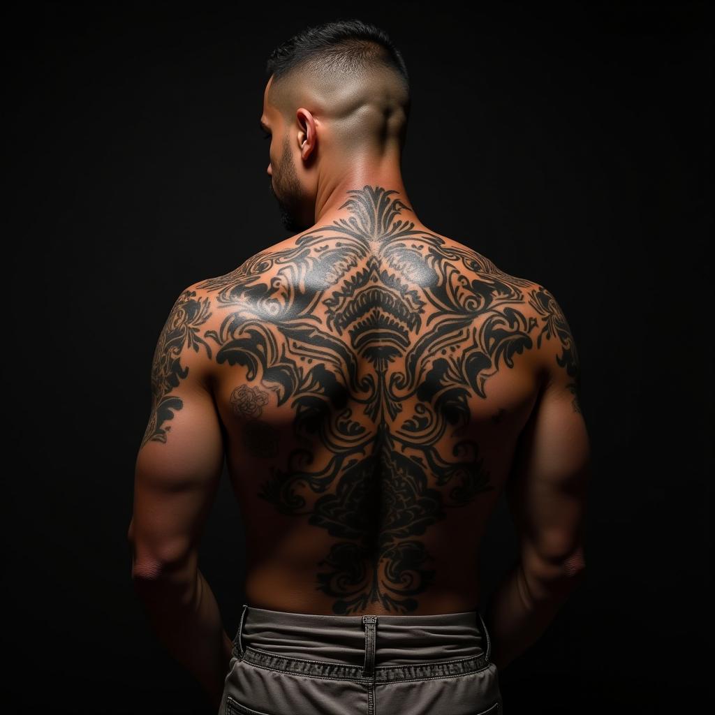 Samoan Tattoo On Back 10