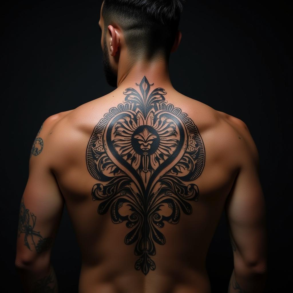 Samoan Tattoo On Back 11