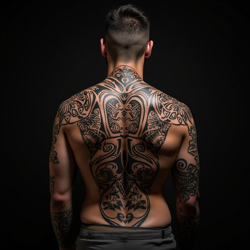 Samoan Tattoo On Back 13