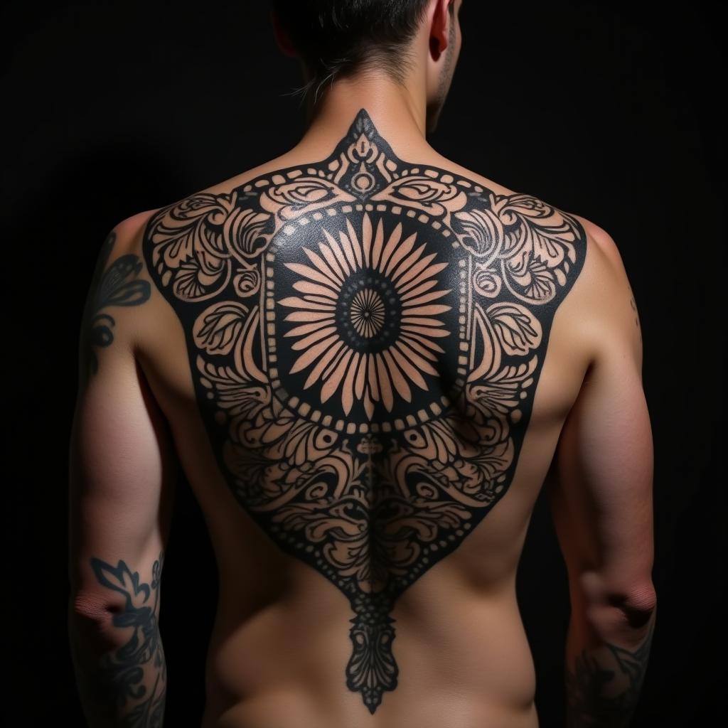 Samoan Tattoo On Back 14