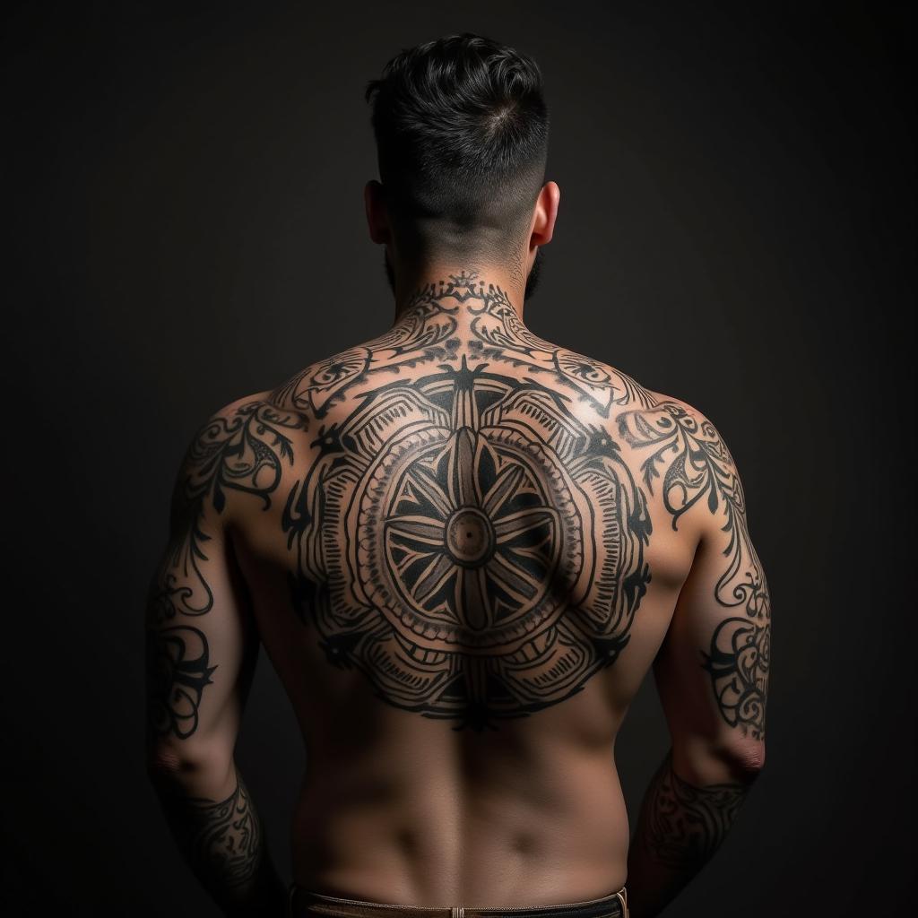 Samoan Tattoo On Back 15