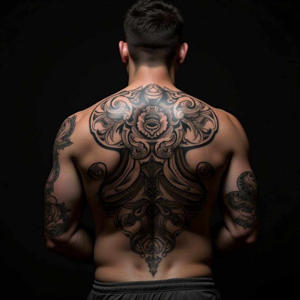 Samoan Tattoo On Back 2