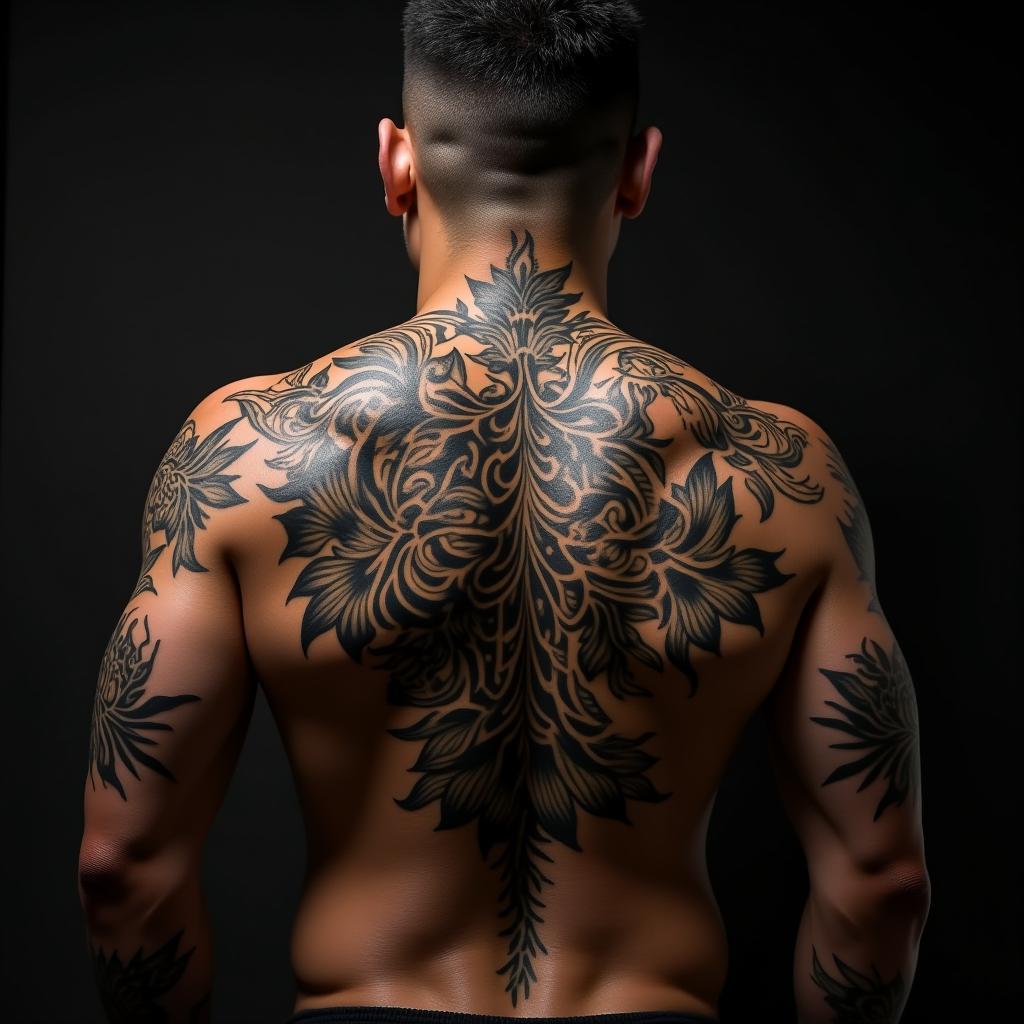 Samoan Tattoo On Back 5