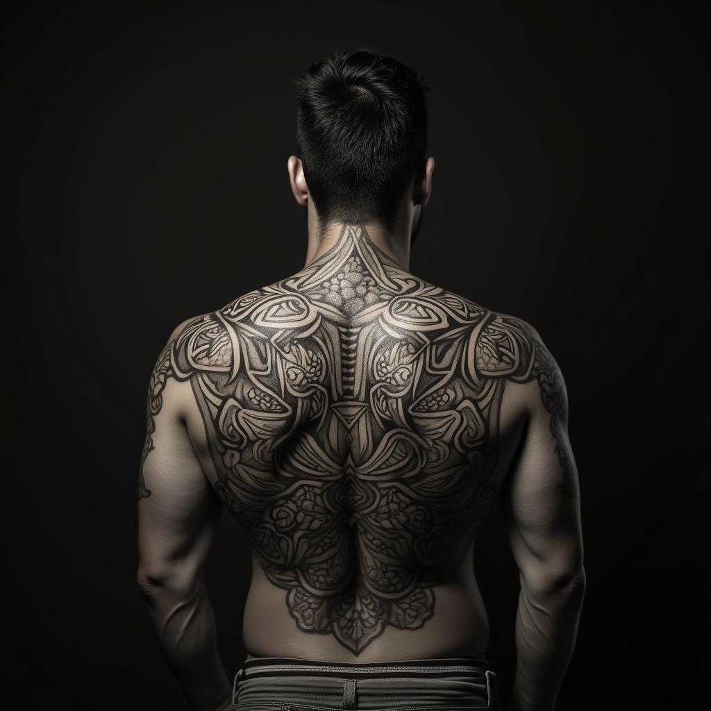 Samoan Tattoo On Back 6