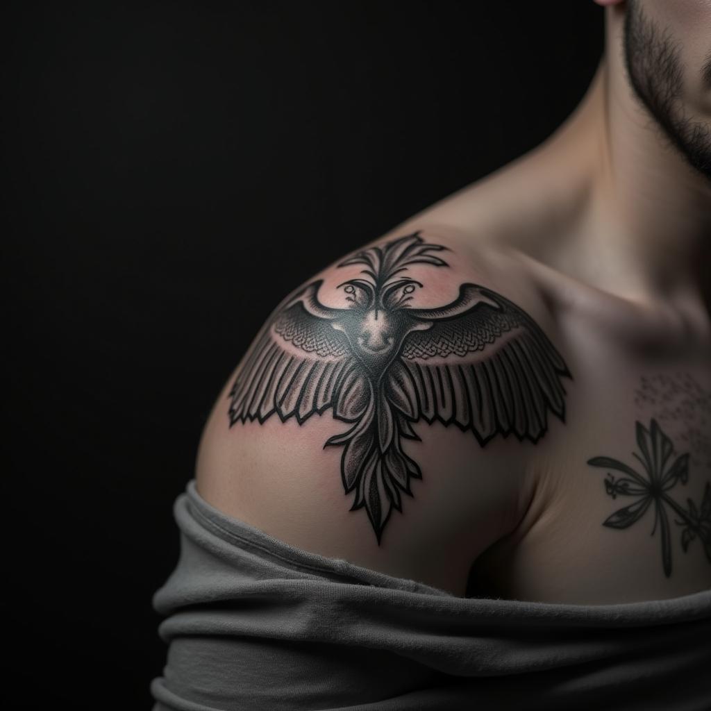 Shoulder Tattoo Idea 13