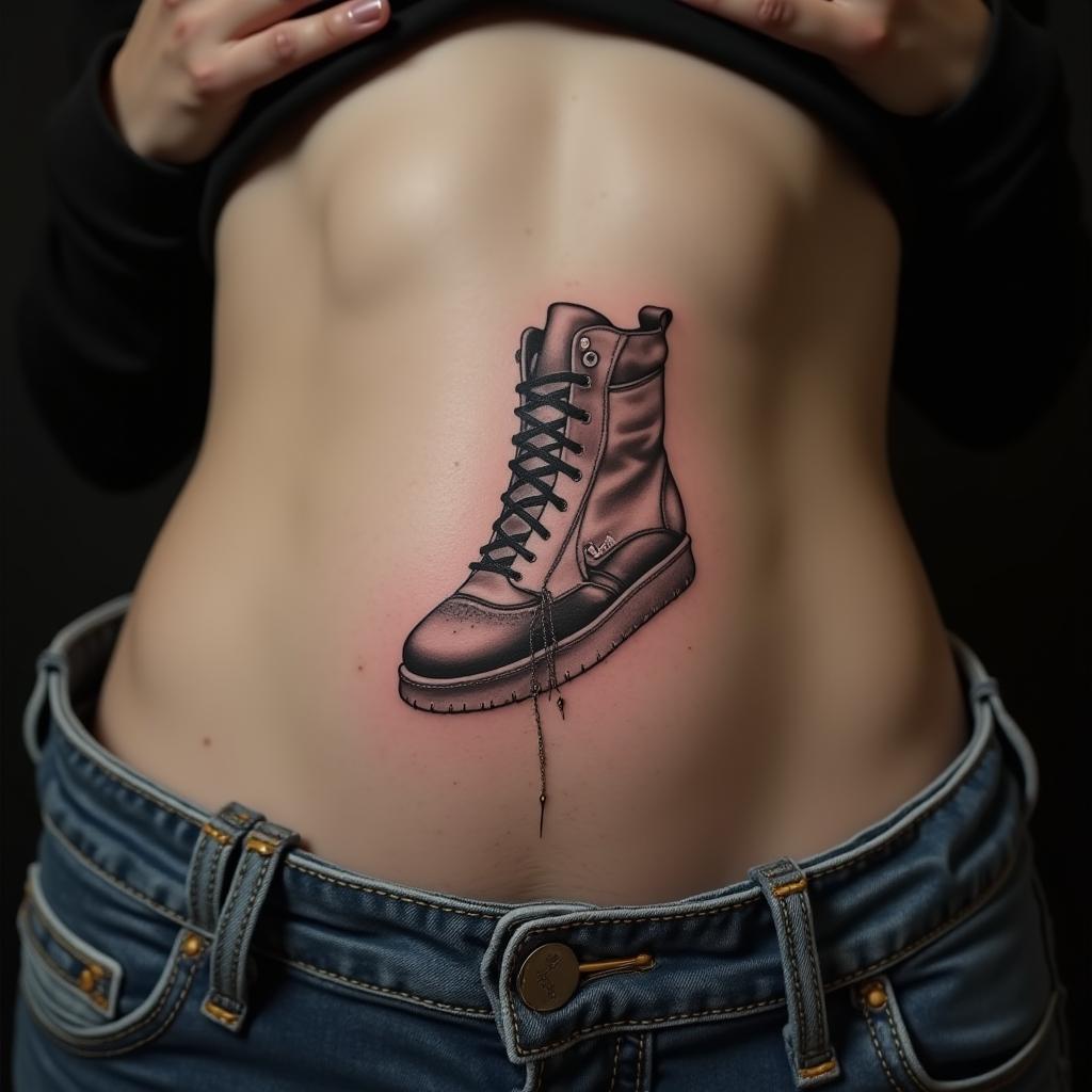 Trendy Ankle Tattoo 8