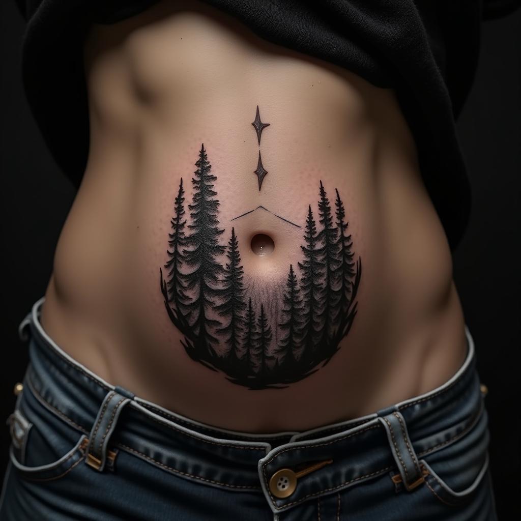 Wild Forest Tattoo 1