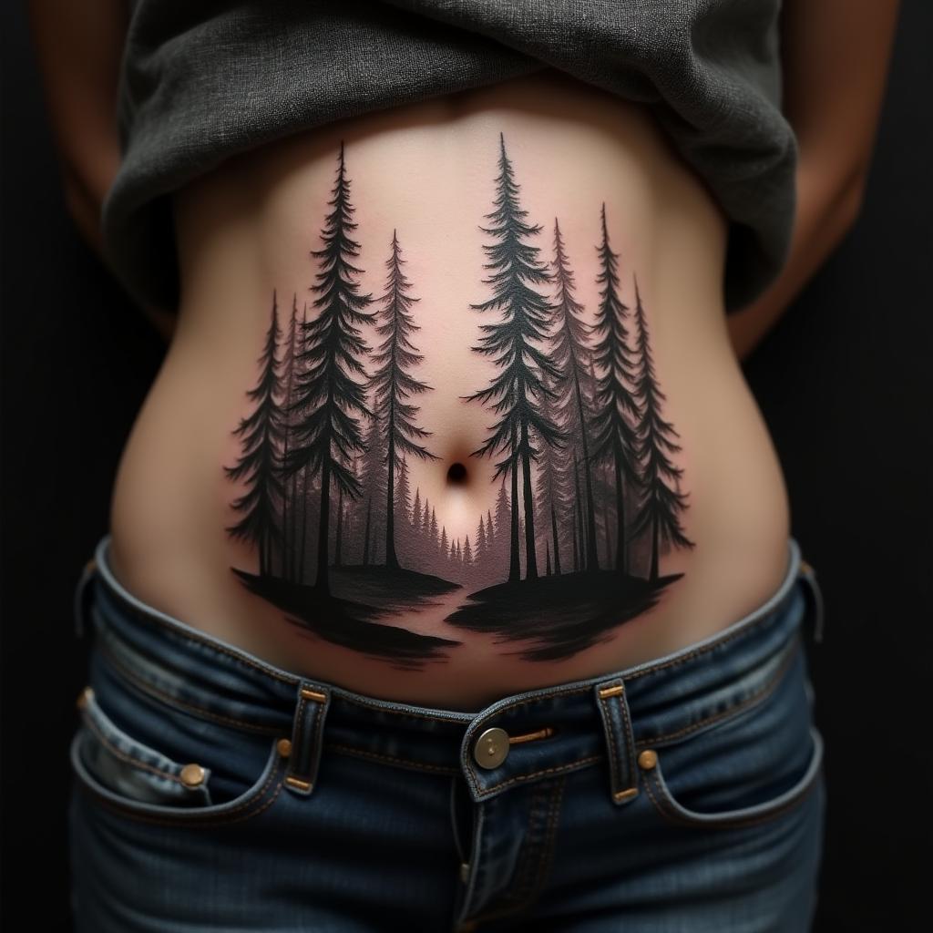 Wild Forest Tattoo 12