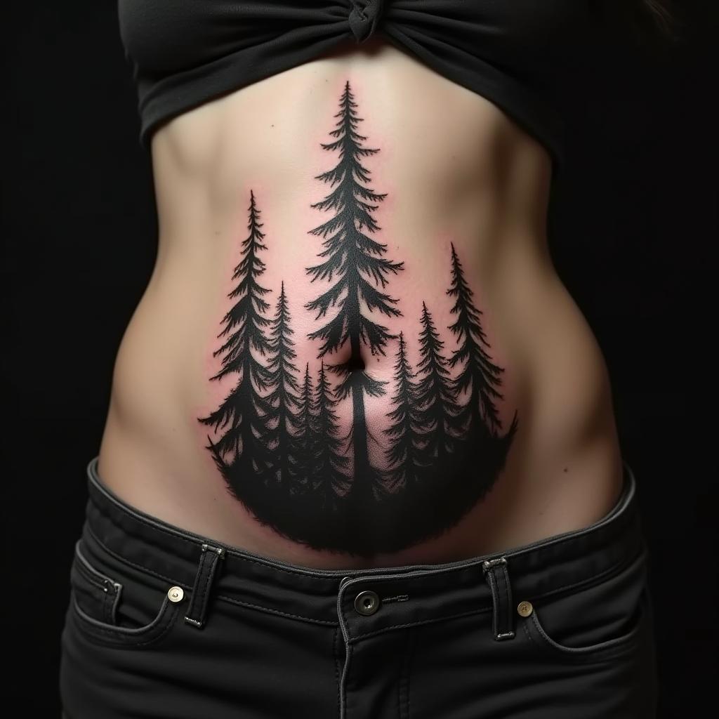 Wild Forest Tattoo 2