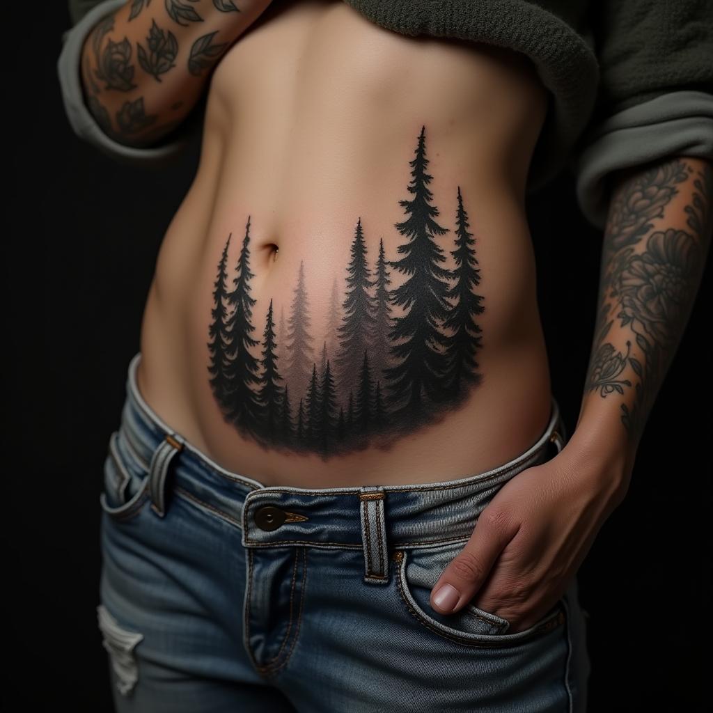 Wild Forest Tattoo 3