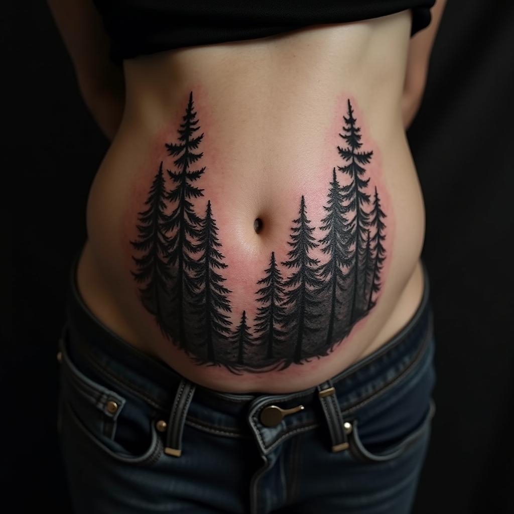 Wild Forest Tattoo 8